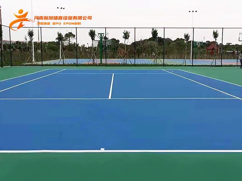华体会硅pu网球场