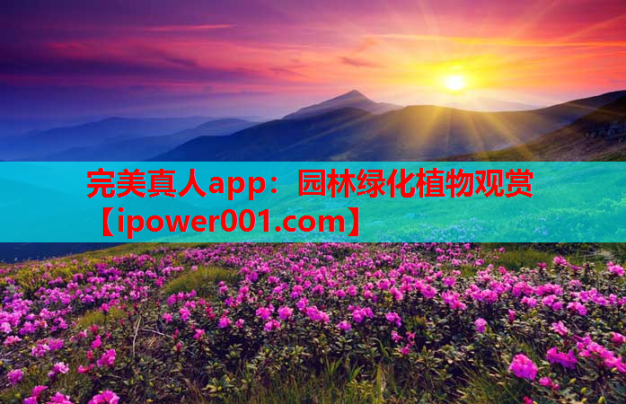 完美真人app：园林绿化植物观赏