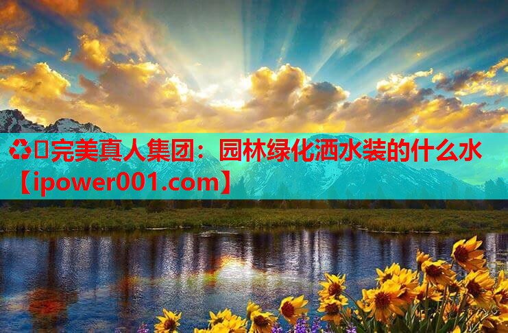 园林绿化洒水装的什么水